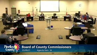 Board of County Commissioners Regular Meeting & Public Hearing 3-9-21