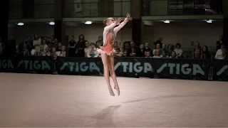 Дарья Сергаева БП Метелица 2015 Rhythmic Gymnastics Очень красивое выступление.