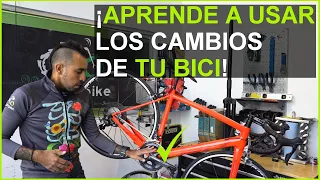 Cómo hacer los cambios en una bicicleta.