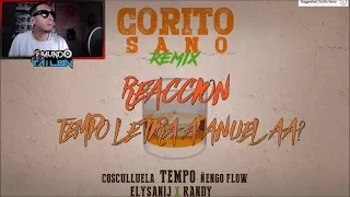 Tempo x Cosculluela x Ñengo Flow x Randy x Elysanij - Corito Sano (Remix) - REACCION