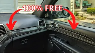 Free Carbon Fiber Trim