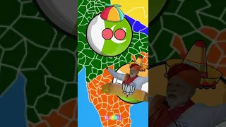 India VS Pakistan #countryballs #nutshell #ww3 #countryballanimation  #shortsviral #shorts #WW2 #WW3