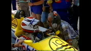 Gran Premio d'Italia 1986: Ezio Zermiani intervista Nelson Piquet