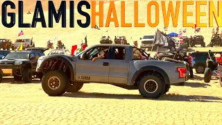 GLAMIS DUNES Halloween 2022 | Oldsmobile Absolutely PACKED | DIRT BIKE DIARIES EP.151