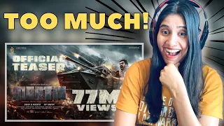 Martin Teaser Reaction | Dhruva Sarja | AP Arjun | Uday K Mehta | Ashmita Reacts