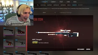 xQc Gets The First "AWP Gungir" in CSGO 2 History