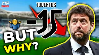 The REASON behind Juventus' 15 Points Deduction 🤷‍♂️📉