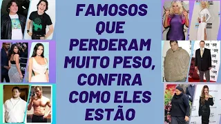 Famosos que estavam acima do peso e emagreceram (Celebrities who were overweight and lost weight