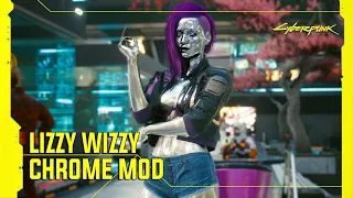 Lizzy Wizzy Chrome Mod and Thermal Mantis Blades Mods - Cyberpunk 2077