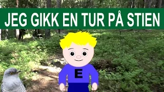 Jeg gikk en tur på stien | Animasjon og tekst