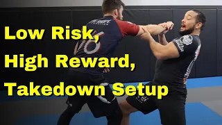 A Low-Risk Wrestling Takedown Setup for BJJ (That Actually Works)