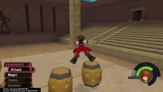 Kingdom Hearts 1.5 Hercules Cup (Hercules Fight)