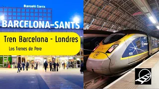 Tren Barcelona - Londres | TGV In Oui Eurostar 2a clase