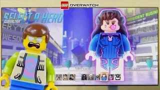 LEGO Overwatch Gameplay STOP MOTION LEGO Overwatch: D.Va Solo Match | LEGO Overwatch | Billy Bricks