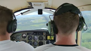 Windy landing | AA-5 Traveler