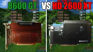 GeForce 8600 GT vs Radeon HD 2600 XT Test In 11 Games (No FPS Drop - Capture Card)