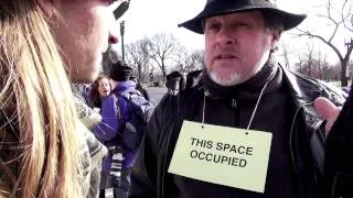 Kevin Zeese, of Occupy DC, at Occupy the Dream, Washington DC