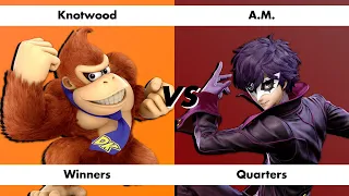 Tech Tropics #8 - Knotwood (Donkey Kong) vs A.M. (Joker) - SSBU Smash Ultimate