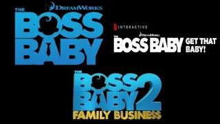 Evolution of THE BOSS BABY movie trailers (2017-2021)