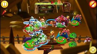 Angry Birds Epic - Elemental Magic Wizpig Shield Pigs Frosty Fire Thunder strike and Earth tremor