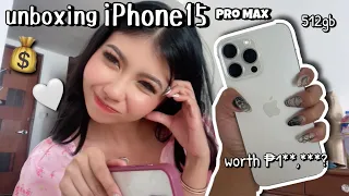 iPhone 15 Pro Max UNBOXING! (case haul✨) | Shaina Denniz