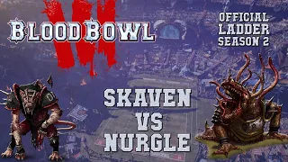 Blood Bowl 3 - Skaven (the Sage) vs Nurgle - Ladder Season 2 Game 14