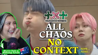 TXT no context is PEAK CHAOS, well even in context too - Movie HMUA Reacts