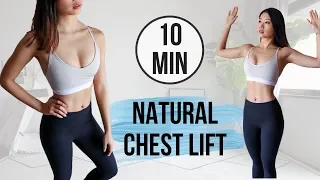 10 min Natural Boob Lift! Firming + Shaping Chest Workout ◆ Emi ◆