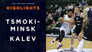 Tsmoki-Minsk vs. Kalev Highlights November, 7 | Season 2021-22