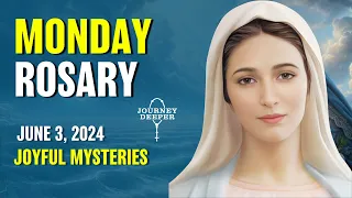 Monday Rosary ❤️ Joyful Mysteries of the Rosary ❤️ June 3, 2024 VIRTUAL ROSARY