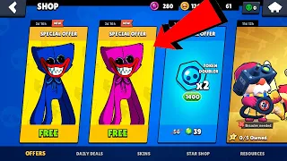 NEW RARE BRAWLER?! 😱 - OMG! Huggy Wuggy and Kissi Missy!?