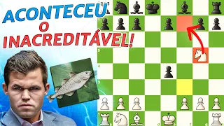 Magnus Carlsen ENFRENTOU STOCKFISH!