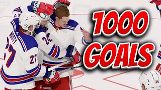 What Happens When You Score 1000 Goals in NHL 23?