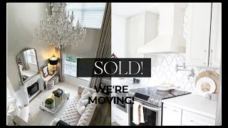 WE SOLD OUR HOUSE!!📦😭 NEW BEGINNINGS, FULL HOUSE TOUR.