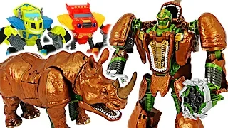 Transformers Generations Rhinox! Rhino Transformation! #DuDuPopTOY