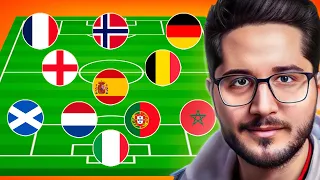 Contratei 1 CRAQUE de CADA SELEÇÃO do FIFA 🌎