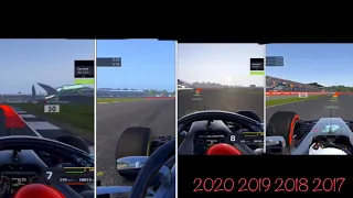 F1 2017, 2018 & 2019 Vs F1 2020 Side By Side Comparison