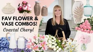 Favorite Faux Flower and Vase Combos / Amazon Home Decor