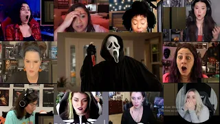 Girls react to Scream 5 Trailer Reaction Mashup