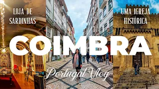 #PORTUGAL VLOG 🇵🇹 Um dia em COIMBRA