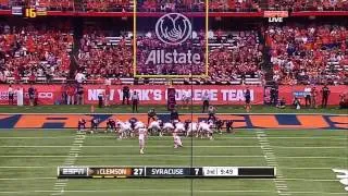 Clemson vs. Syracuse 1st Half 2013