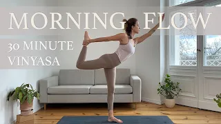 Everyday Morning Yoga Activating Vinyasa  |  30 Min. Full Body Yoga Flow