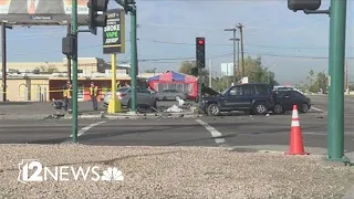 Multiple crashes at 35th Avenue and Thomas Road