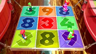 Mario Party Superstars Minigames - Luigi vs Mario vs Birdo vs Yoshi (Master Difficulty)