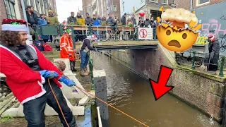 Awesome Christmas Magnet Fishing Special In Amsterdam