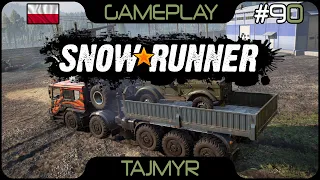 SnowRunner PL #90 / Tuz 166 / Zgubiona przyczepa! / Woda! (Zalane Tereny)