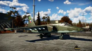 Modifications And Test Drive||SU-25K||(War Thunder Dev Server Drone Age)