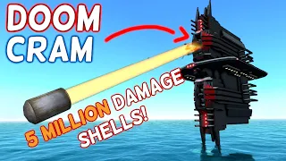 DOOM CRAM! 5 Million Damage CRAM Shells! | From The Depths Build