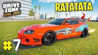 FINALLY I DRIVE SUPRA MK4 IN DRIVE ZONE ONLINE || Gameplay #7