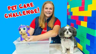 Wiggles and Waggles Pet Care Challenge with the Assistant